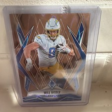 2025 PHOENIX FOOTBALL #140 WILL DISSLY BRONZE SEISMIC 13/15 CHARGERS
