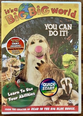Its a Big, Big World - You Can Do It (DVD, 2007) Brand New - Sealed