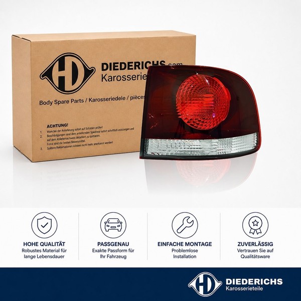 Heckleuchte Rechts Diederichs 2286890 FÜR VW RÜCkleuchte Hecklicht-image