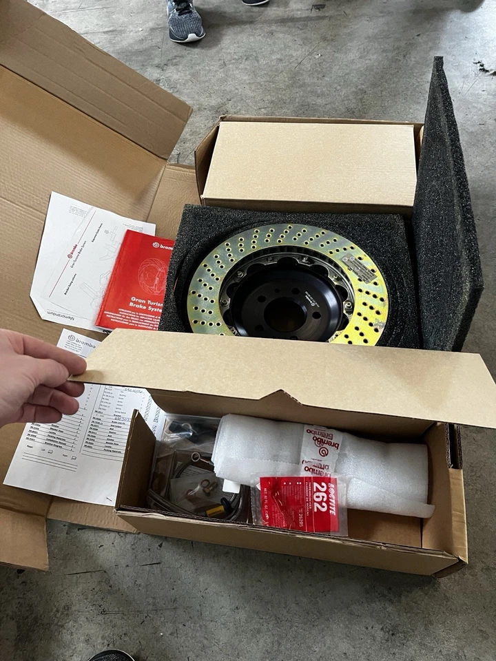 Kit frenos delanteros y traseros Brembo Ferrari F355 Foto 2 de 4