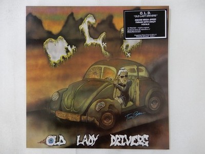 O.L.D. Old Lady Drivers Earache MOSH 7 UK  VINYL LP