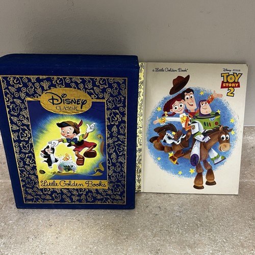 Disney Classic 12 Little Golden Picture Books Box Set Hardcover +1 Toy Story 2 - Picture 2 of 11