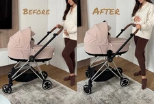 Height Adapters fits for Cybex Mios – Raise Stroller by 10 cm (Pair)