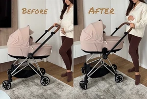 Height Adapters fits for Cybex Mios – Raise Stroller by 10 cm (Pair)