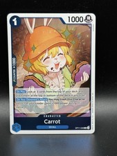 Carrot OP11-049 Rare Foil A Fist of Divine Speed NM One Piece TCG EN