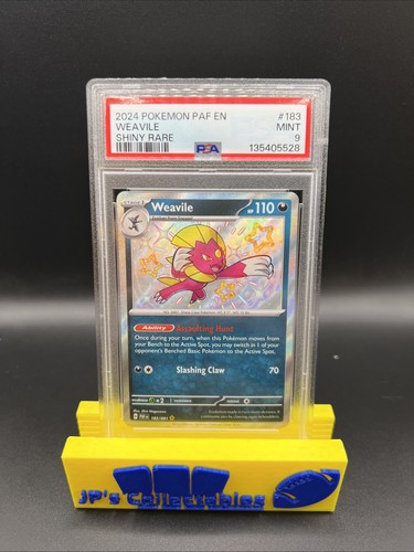 Weavile graded PSA 9 for sale on eBay