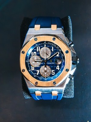 Audemars Piguet Royal Oak Blue Men's Watch - 26471SR.OO.D101CR.01