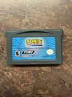 Sonic Advance Authentic Game Boy Advance 2001 Cartridge Tested Working
