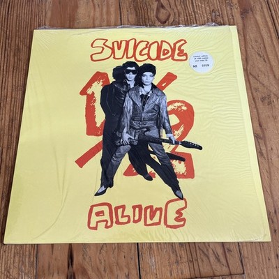Vinyl 33t - Suicide - 1/2 Alive - White Disc Limited Edition