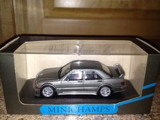 Minichamps Mercedes 190 E Evo 1 Street Pearl Grey Metallic 1:43 Ultra Rare Find*