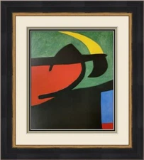 Joan Miro - Catalan Farmer in the Moonlight Custom Gallery Framed Print 