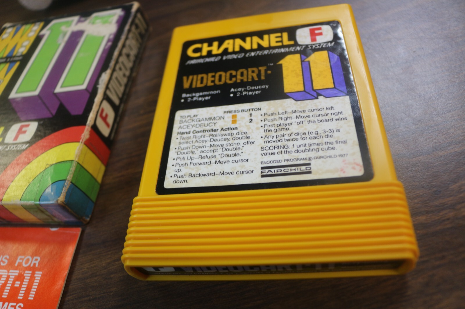 fairchild-channel-f-ves-backgammon-acey-deucey-videocart-11-complete-in