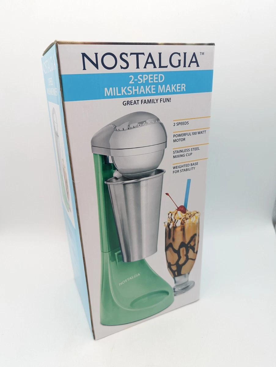 Nostalgia Two-Speed Electric Milkshake Maker