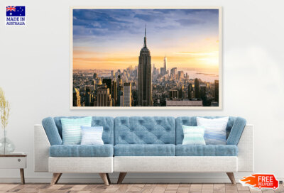 (Laminated) Empire State Building Closeup New York City USA 91x61cm