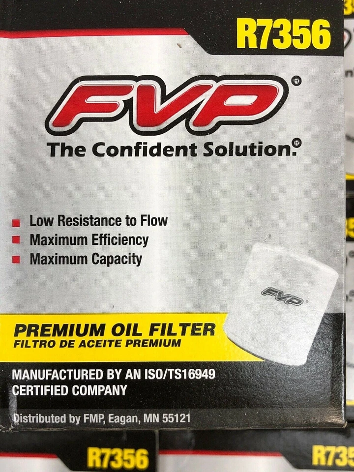 Масляный фильтр двигателя FVP R7356 - 57356 ЛОТ ИЗ 12 - Изображение 2 из 4