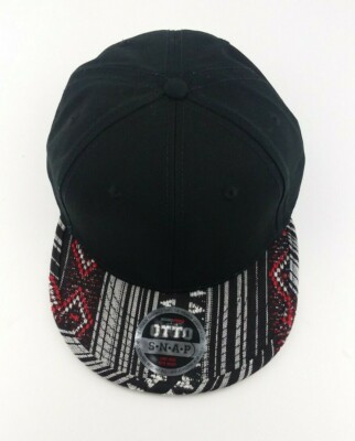 Otto Baseball Cap tribal print  visor hat cap snapback  Adjustable 