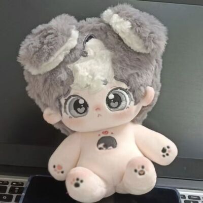 Cute No Attributes 20Cm Plush Doll Stuffed Plush Stuffed Cotton Doll Toys