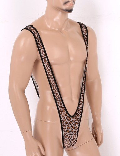 Para hombre Micro Body Deep V Mankini Tangas Traje de baño Bikini Suspendedor Ropa interior - Imagen 18 de 26