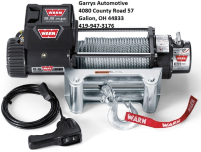 WARN 68500 9.5XP 9500lb 6HP Ultimate Performance Winch 12V 100' 5