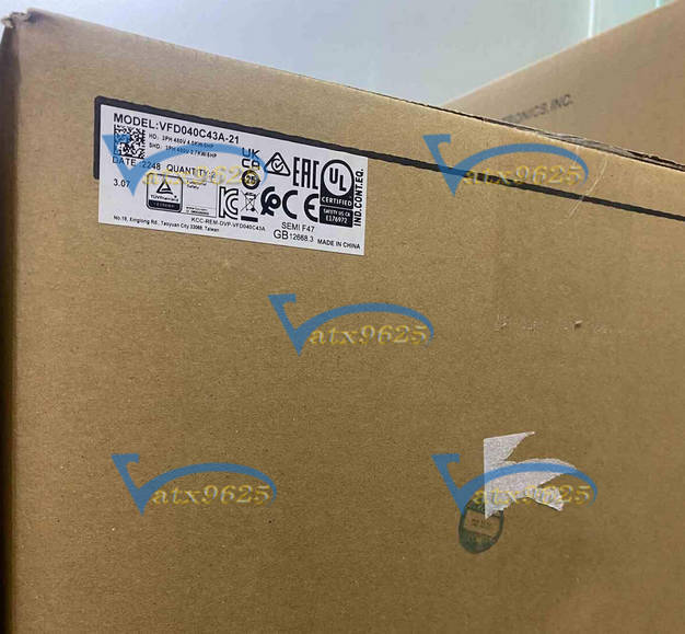 1PCS VFD040C43A-21 4KW DELTA VFD Inverter Frequency converter New