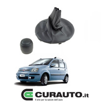KIT CUFFIA - POMELLO LEVA CAMBIO PER FIAT PANDA 169 anno 2003> al 2011 GRIGIO