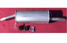 Auspuff Endtopf Endschalldämpfer hinten für Ford Fusion JU 1,25 1,4 i ab 2002-