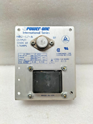 POWER-ONE HB12-1.7-A AC-DC CONVERTER 12V 20W