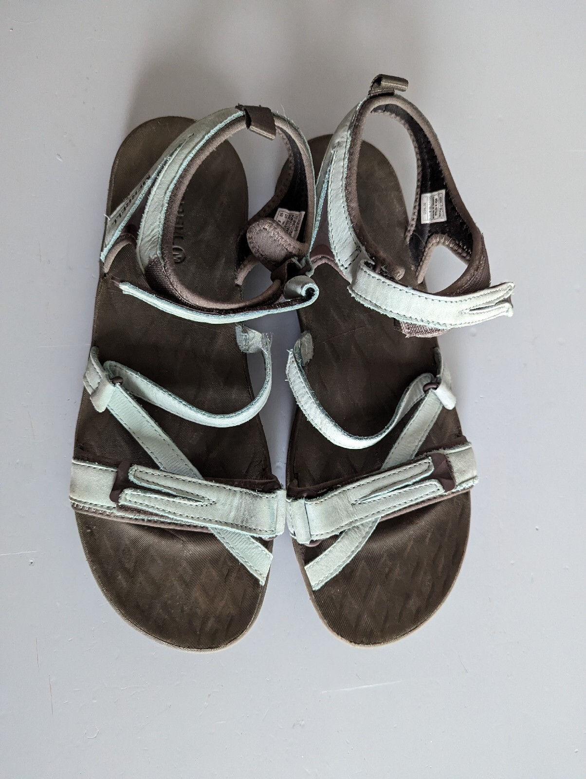 Merrell Siren Strap Q2 sandali da trekking da donna blu surf J37490 taglia 10 US EU 41