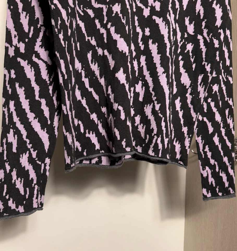 Suéter Jersey Lanvin Negro Claro Mezcla Lana/Seda Unisex EU48 (M) Tejido Foto 4 de 4