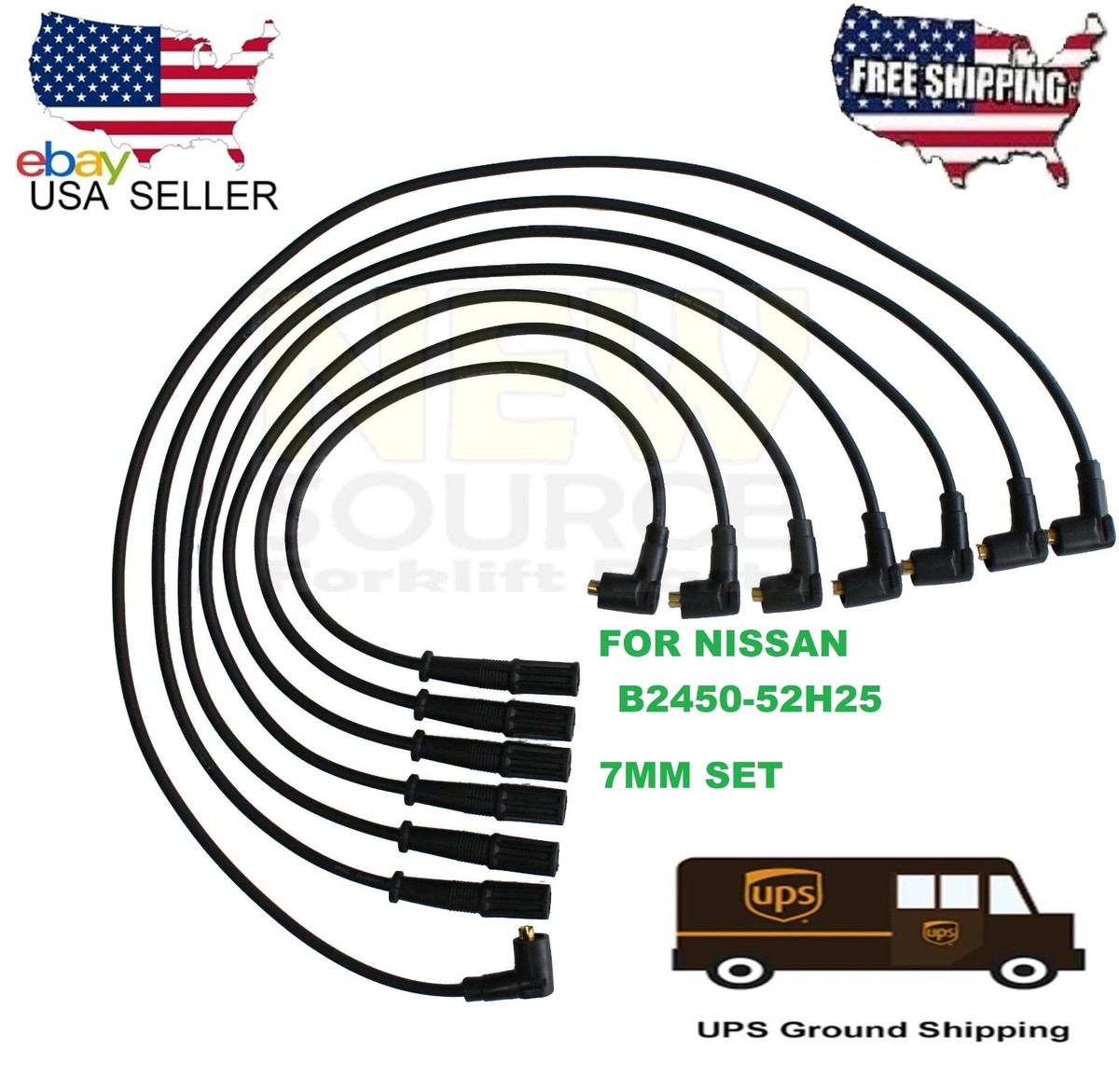 NISSAN TB42 IGNITION WIRE SET B2450-52H25 22450-52H25 KN003 | eBay