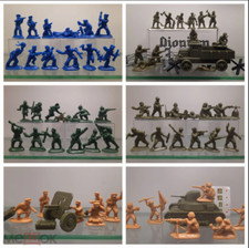 PKF 6 sets Toy Soldiers Russian-Japanese armies scale 48 mm