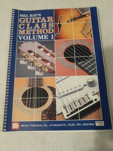 Mel Bay's Guitar Class Method Volume 1 Sheet Music Book Individual Book 1972