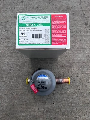 Sporlan valve Company OROA-5-180 5/8 ODF WS ODF Pressure Control Valve