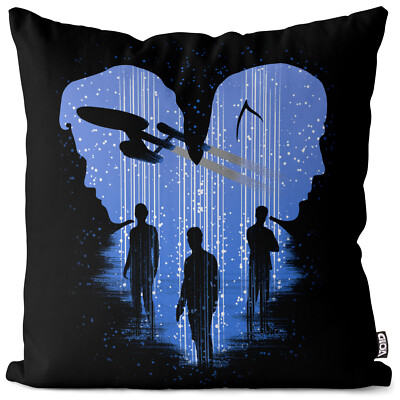 Trek Crew Kissenbezug Kissen raumschiff kirk enterprise uss trekkie star beamen