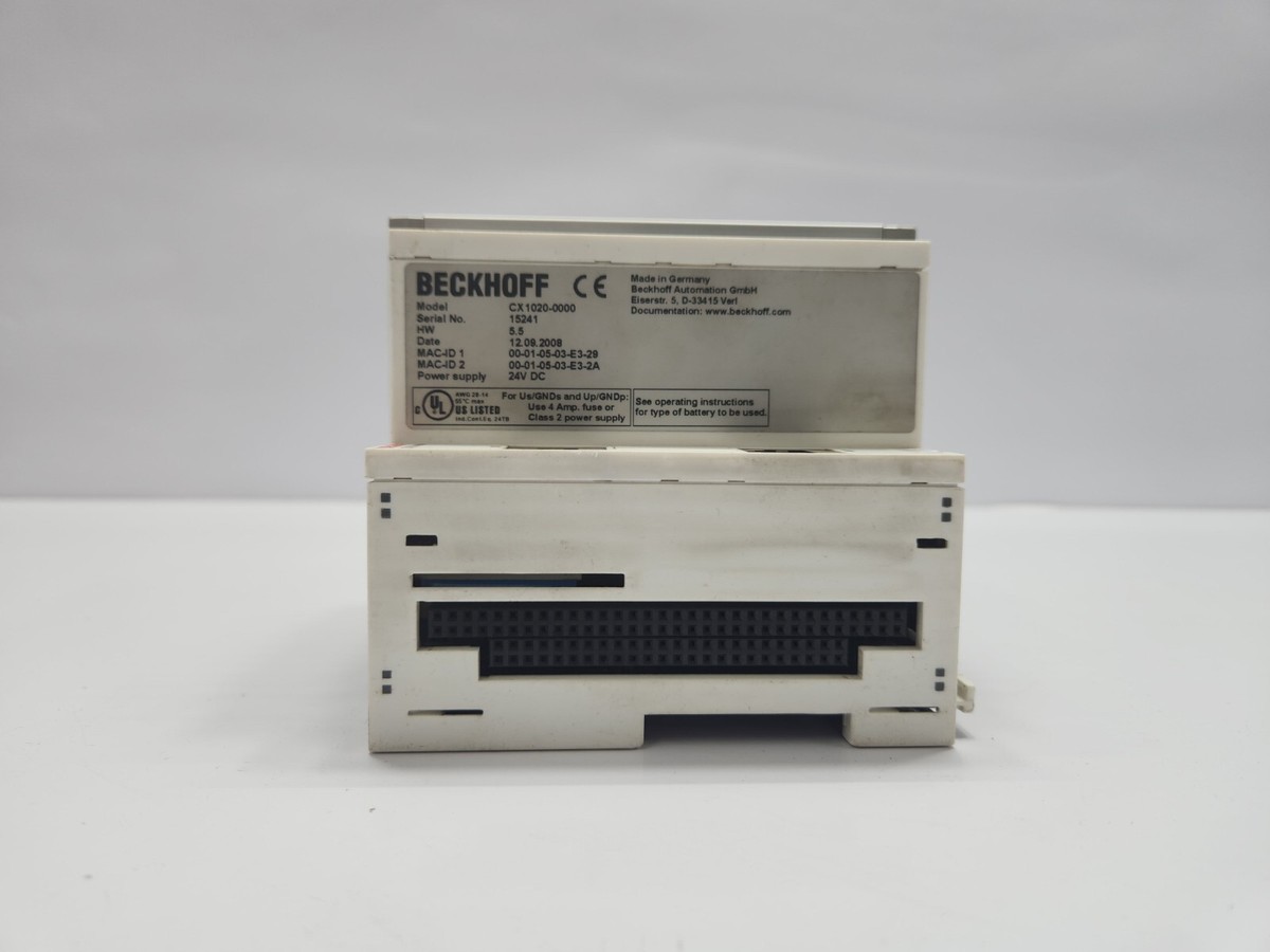 BECKHOFF CX1020-N000 CX1020-0000 CX1100-0001 CONTROLLER SET BECKHOFF CX1020-N000 CX1020-0000 CX1100-0001 CONTROLLER SET