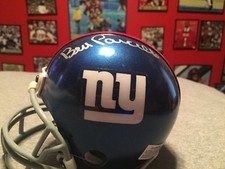 BILL PARCELLS NEW YORK GIANTS SIGNED AUTOGRAPHED MINI HELMET HALL OF FAME 2013