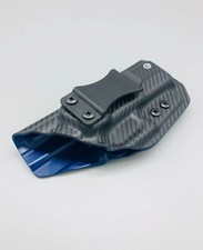 Sig Sauer P365 Black Carbon Fiber & Blue Kydex IWB Holster Veteran USA Made