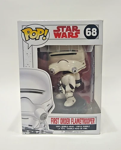 Funko Pop! 'First Order Flametrooper' Vinyl Disney Star Wars Bobblehead #68