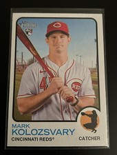 2022 Heritage High Number #511 Mark Kolozsvary - Cincinnati Reds