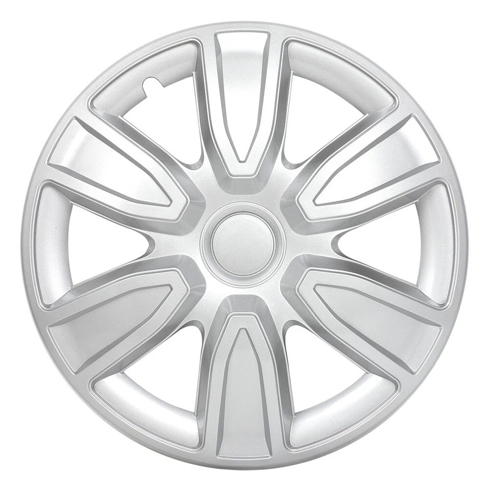 4X 15" Wheel Covers Snap On Full For Ford Mustang Focus For Toyota Sienna Camry Foto 2 de 4