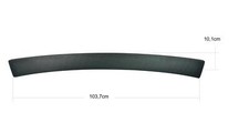 OmniPower® Ladekantenschutz schwarz für Toyota Auris Schrägheck Typ: 2007-2010