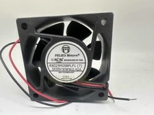 PELKO Motors R6025M05BPLP1 7 6025 DC05V 0.42A 6CM 2-Wire Dual Ball Cooling Fan