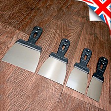 Stainless Steel Flexible Filling Knife Plastering Spatula 40mm 60mm 80mm 100mm