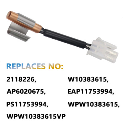 Choice Parts 12002355 For Whirlpool Refrigerator Thermistor Temperature Sensor E - Foto 2