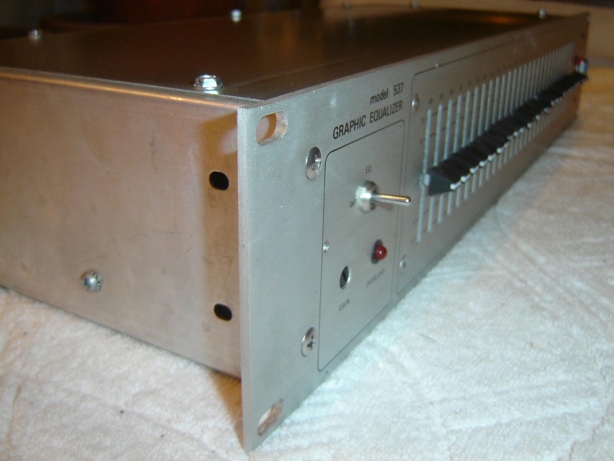 Urei 537, 27 Band Graphic Equalizer, Eq, Vintage Rack | eBay