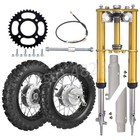 <!--F#f_0-->2.50-10'' Front Rear Wheel Tyre +Front Fork End For Drum Brake Pit Dirt Bike<!--F/-->