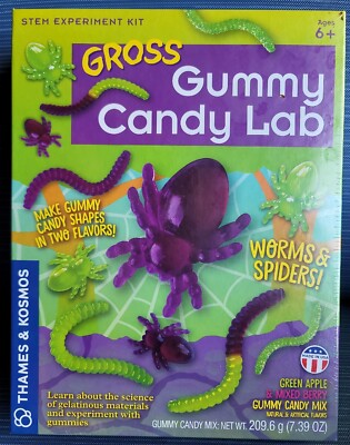 NEW/ Sealed:  Gross Gummy Candy Lab Stem Experiment Kit by Thames & Kosmos