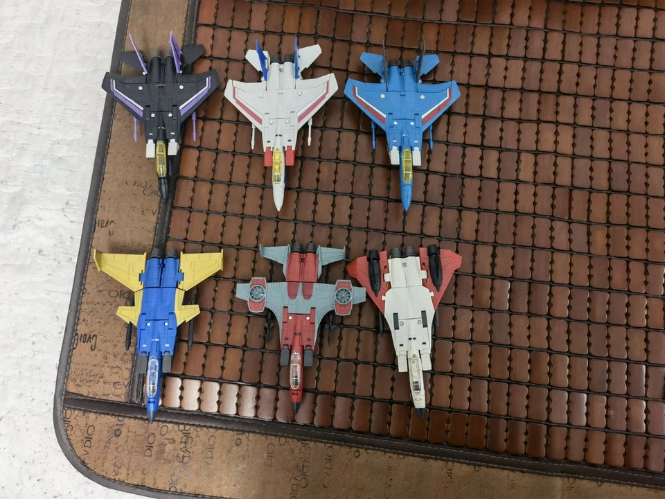 New Deformation toys Red Spider & hrust F-15 jet fighters team Toy Figure - Image 4 of 4