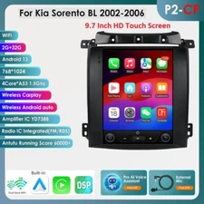 9.7" CarPlay Car Stereo Radio for Kia Sorento 2002-2006 Android 13 Navi GPS 32GB