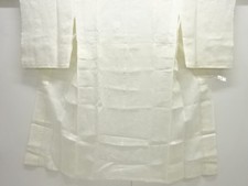 7447563: JAPANESE KIMONO / JUBAN FOR SUMMER / STREAM FLOWERS